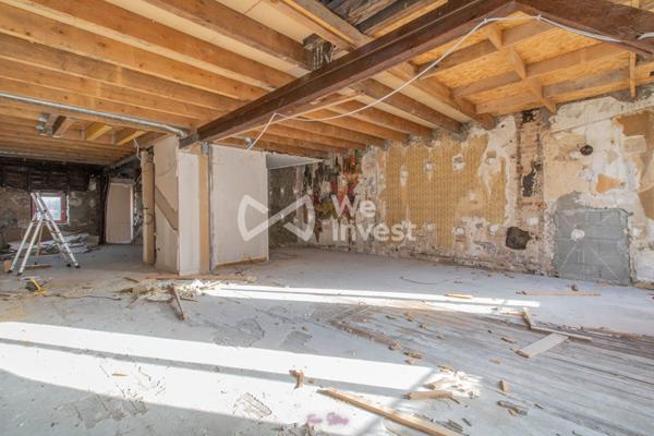 Immeuble de 350 m² habitables sur deux bâtiments