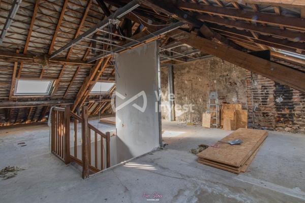 Immeuble de 350 m² habitables sur deux bâtiments