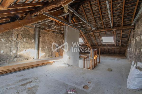 Immeuble de 350 m² habitables sur deux bâtiments