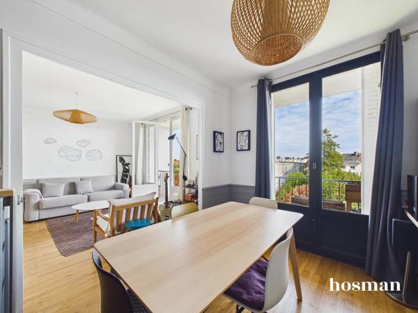 Appartement T3 de 72,59 m2 dernier étage avec balcon et garage - Entre Dalby et Toutes Aides à Nantes