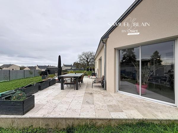 Piscine, plain de plain pied 3 ch et jardin.