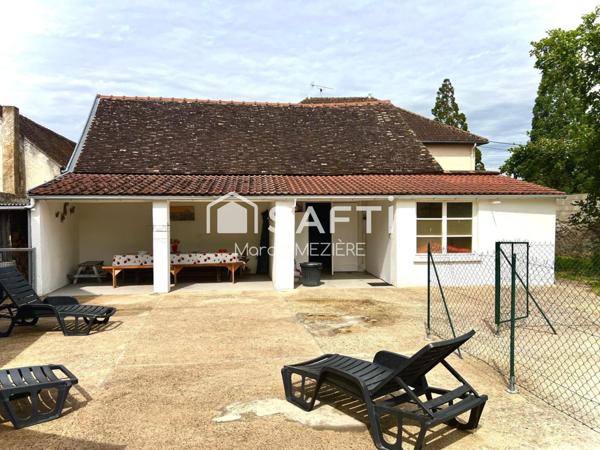 Jolie propriété sans aucun travaux.Terrain piscinable. TRIPLE VITRAGE!