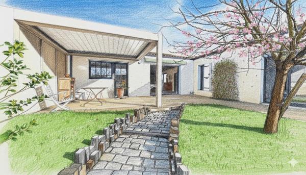 Plain Pied 2016 135 m² - 4 Chambres