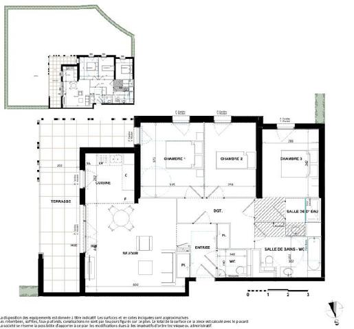 Appartement à vendre 4 pièces 84 m² Antibes