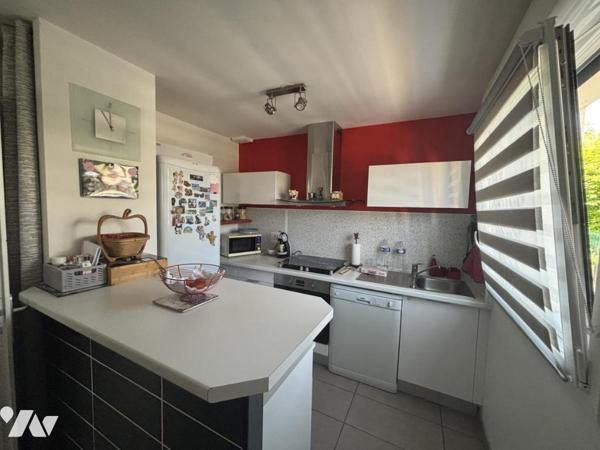 Appartement avec jardin, dans une résidence calme, avec locataire