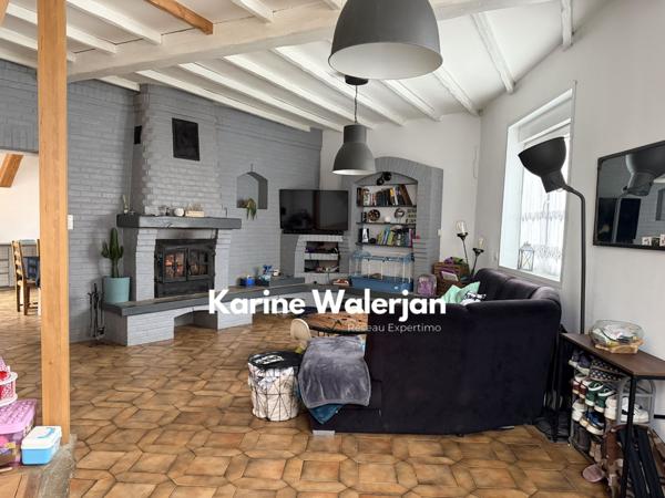 Méricourt (62680) SPACIEUSE MAISON FAMILIALE 145 M2 INDIVIDUELLE - 4 CHAMBRES- JARDIN CLOS ET GRAND STATIONNEMENT