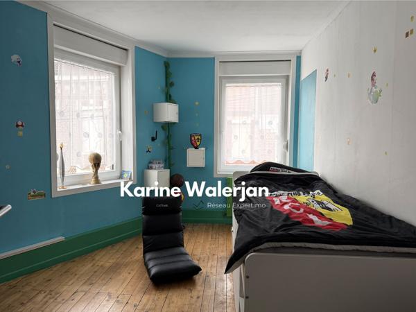 Méricourt (62680) SPACIEUSE MAISON FAMILIALE 145 M2 INDIVIDUELLE - 4 CHAMBRES- JARDIN CLOS ET GRAND STATIONNEMENT