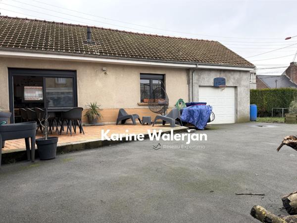 Méricourt (62680) SPACIEUSE MAISON FAMILIALE 145 M2 INDIVIDUELLE - 4 CHAMBRES- JARDIN CLOS ET GRAND STATIONNEMENT