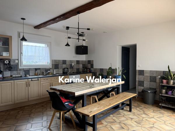 Méricourt (62680) SPACIEUSE MAISON FAMILIALE 145 M2 INDIVIDUELLE - 4 CHAMBRES- JARDIN CLOS ET GRAND STATIONNEMENT