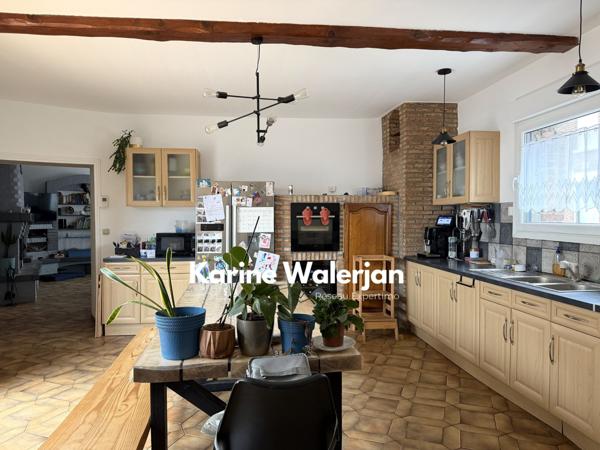 Méricourt (62680) SPACIEUSE MAISON FAMILIALE 145 M2 INDIVIDUELLE - 4 CHAMBRES- JARDIN CLOS ET GRAND STATIONNEMENT