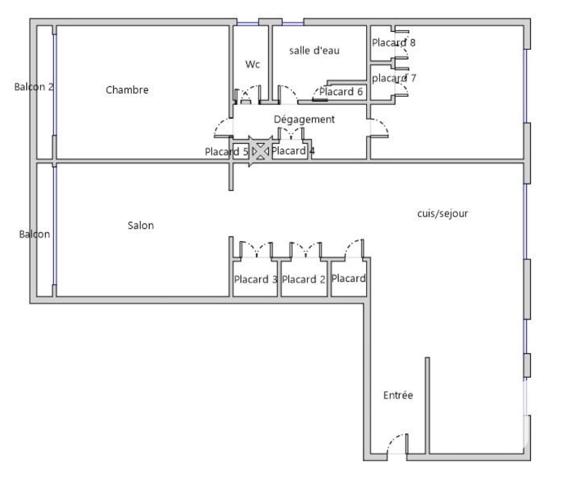 Appartement à vendre 3 pièces 103 m² Lyon 4