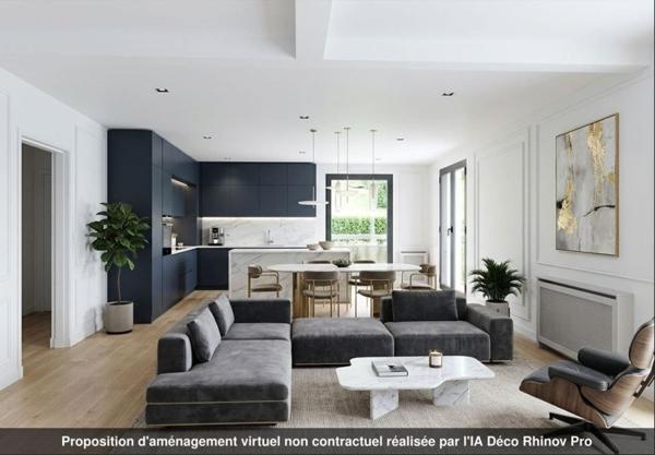 Belle Résidence des années 80, appartement T4 rénové avec balcon, cave et parking.