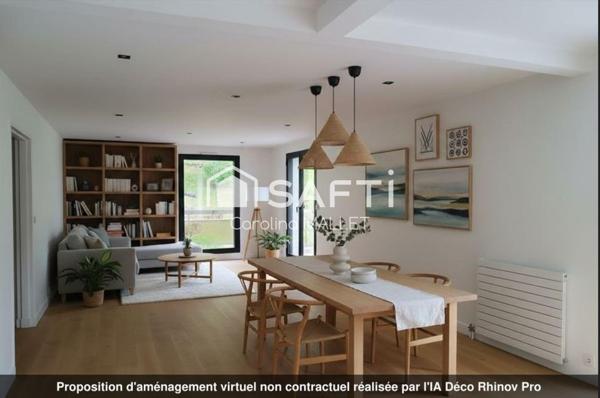 Belle Résidence des années 80, appartement T4 rénové avec balcon, cave et parking.