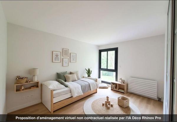 Belle Résidence des années 80, appartement T4 rénové avec balcon, cave et parking.