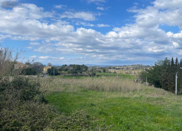 Terrain à Batir à vendre à Saint-Pons-de-Mauchiens dans l'Hérault (34230), ref : 34074-176