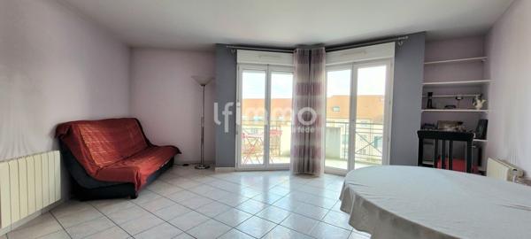 Appartement 2 pièces, balcon, parking