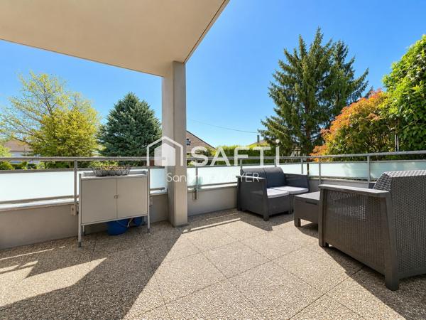 Superbe appartement 3-4 pièces avec immense terrasse