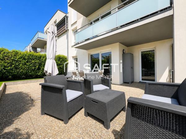 Superbe appartement 3-4 pièces avec immense terrasse