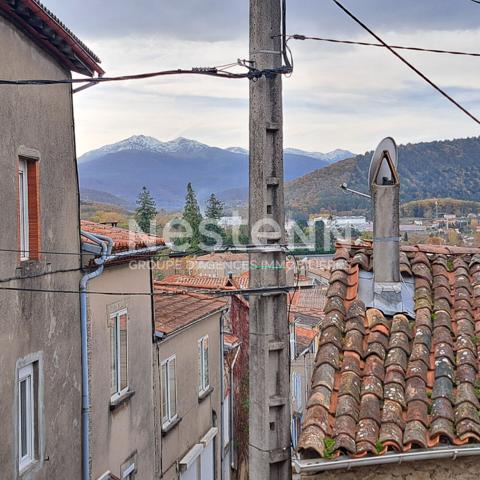 A VENDRE MAISON 6 PIECES AVAEC JARDIN A LAROQUE D'OLMES