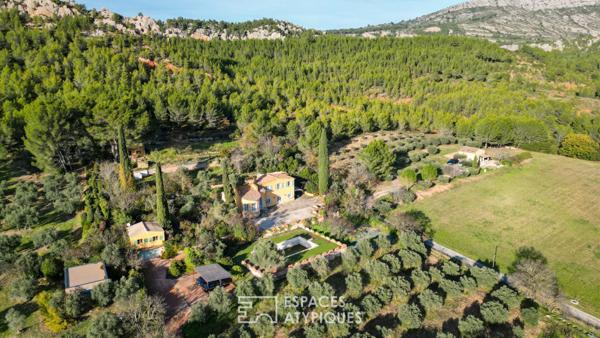 Bastide Provençale avec vue exceptionnelle sur la Sainte-Victoire