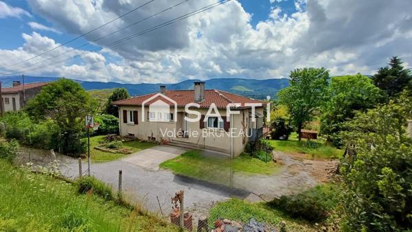 MAISON FAMILIALE 100M2 / SOUS SOL COMPLET / JARDIN 1800 m2