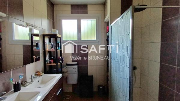 MAISON FAMILIALE 100M2 / SOUS SOL COMPLET / JARDIN 1800 m2