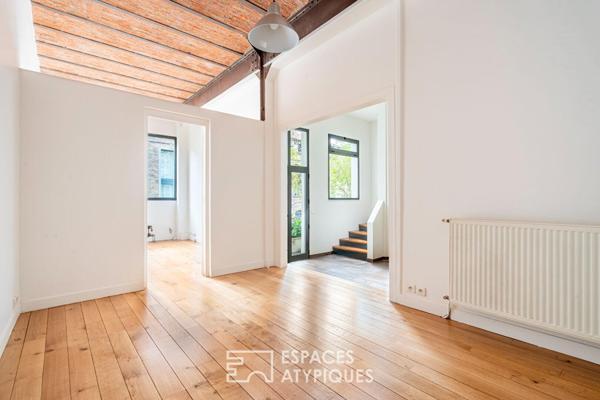 Loft avec terrasse dans une ancienne distillerie