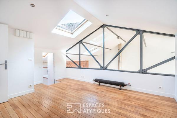 Loft avec terrasse dans une ancienne distillerie