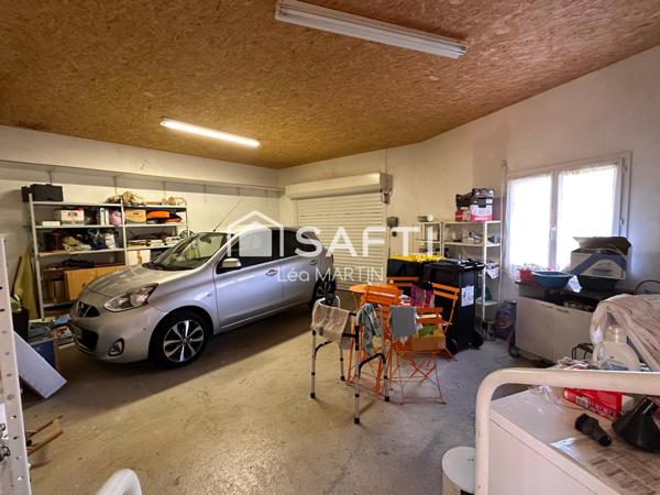 Pavillon plain pied de 92m2 - Grand garage
