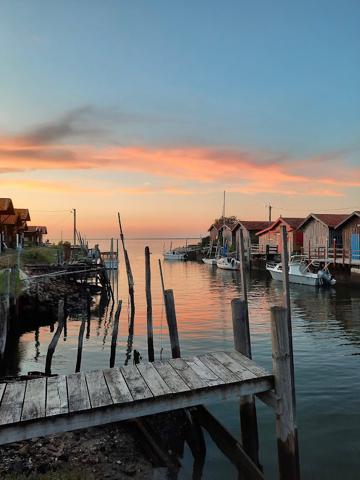 GUJAN-MESTRAS VILLA 110M² T5, PISCINE, VUE BASSIN