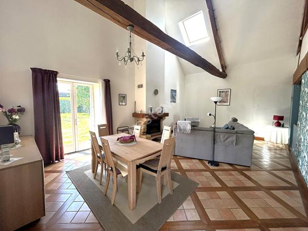 LONGERE 3 CHAMBRES DEPENDANCES SANS TRAVAUX EN CAMPAGNE DE VICQ SUR NAHON (INDRE 36)