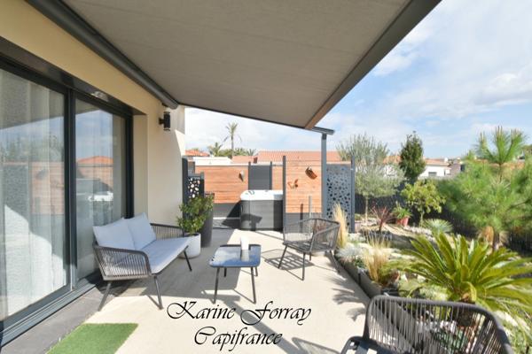 Maison de plain-pied à vendre 5 pièces ROUJAN (34)