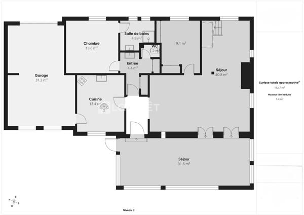 Plouhinec (29780) – Propriété de caractère de 195 m² sur 5 140 m² de terrain – À deux pas de l'océan