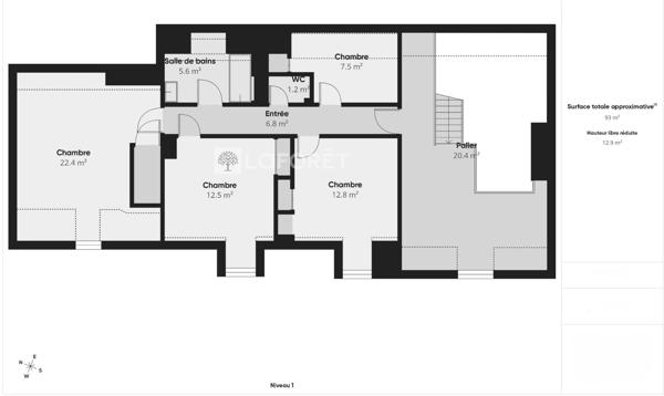 Plouhinec (29780) – Propriété de caractère de 195 m² sur 5 140 m² de terrain – À deux pas de l'océan