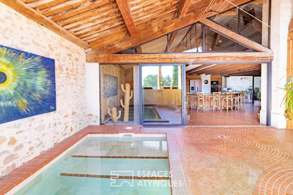 Maison d’architecte avec galerie d’art et loft premium en bord de Canal