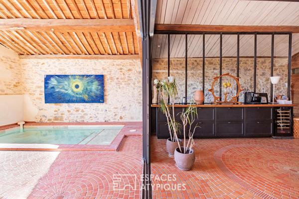 Maison d’architecte avec galerie d’art et loft premium en bord de Canal