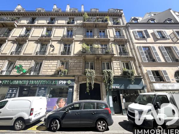 Studio à vendre 22 m² Paris 10