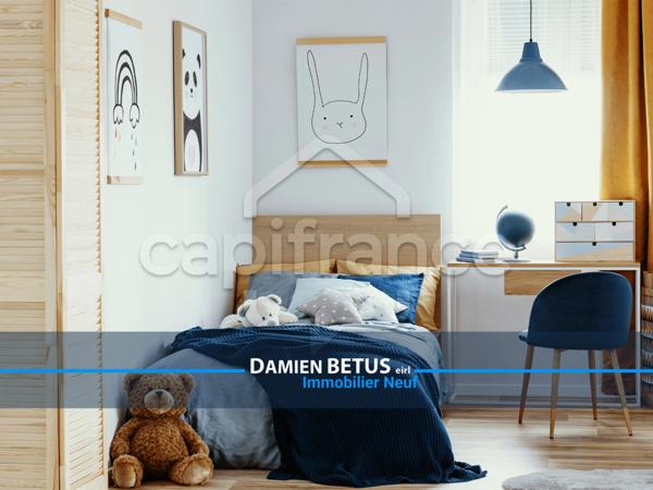 Appartement à vendre 3 pièces LES HERBIERS (85) expo ouest balcon et deux parkings