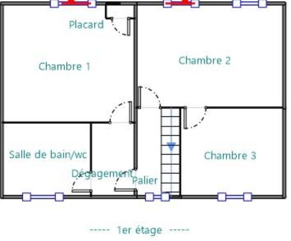 Maison 4 pièces - 86 m² Exclusivité efficity