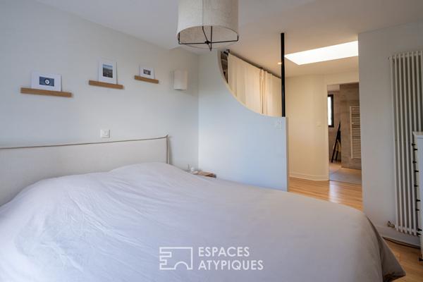 Maison lumineuse rénovée avec vue dégagée sur la nature