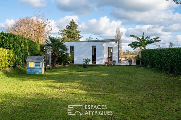 Maison lumineuse rénovée avec vue dégagée sur la nature