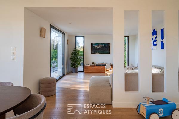 Maison lumineuse rénovée avec vue dégagée sur la nature