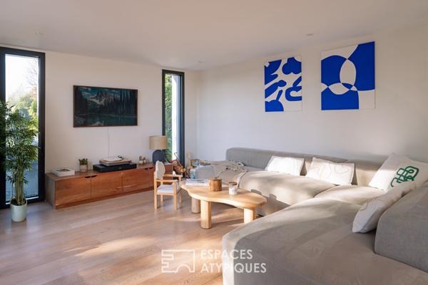 Maison lumineuse rénovée avec vue dégagée sur la nature