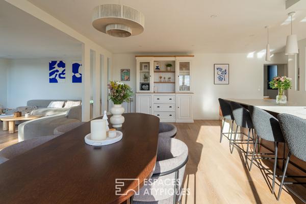 Maison lumineuse rénovée avec vue dégagée sur la nature