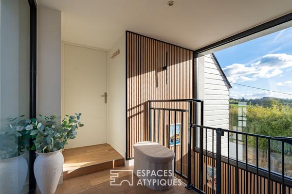 Maison lumineuse rénovée avec vue dégagée sur la nature