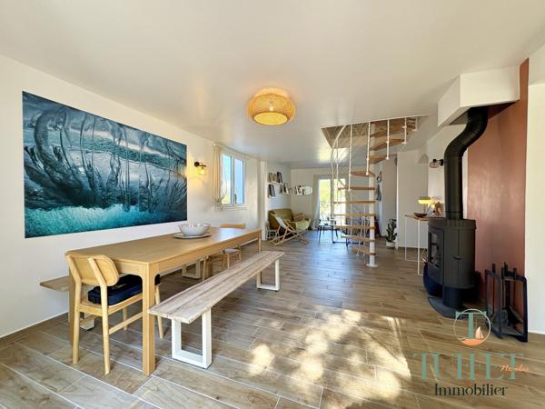 RONCE-LES-BAINS – Maison familiale rénovée, clé en main, à pied de la plage !