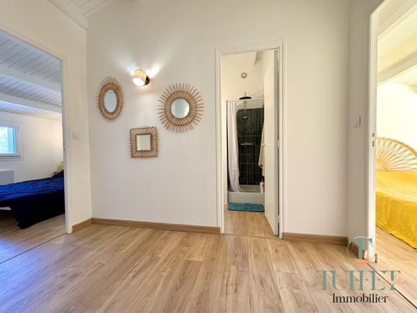 RONCE-LES-BAINS – Maison familiale rénovée, clé en main, à pied de la plage !