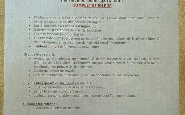Appartement à louer