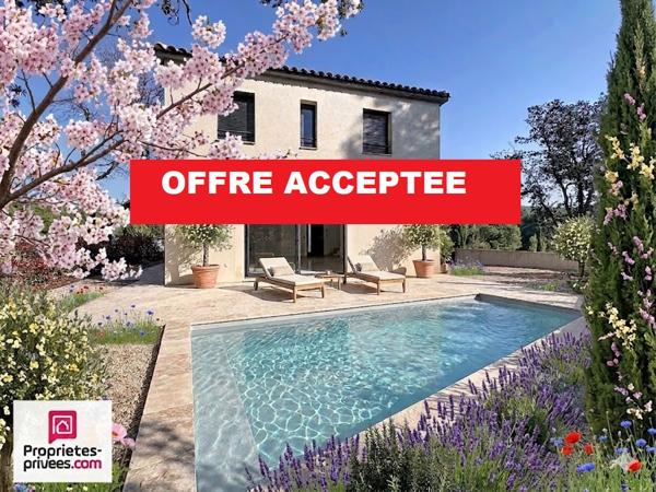 Villa T4 neuve avec garage sur 488 M² clos