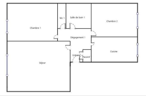 Vente / Appartement T3 à Saint-Nazaire (44600)
